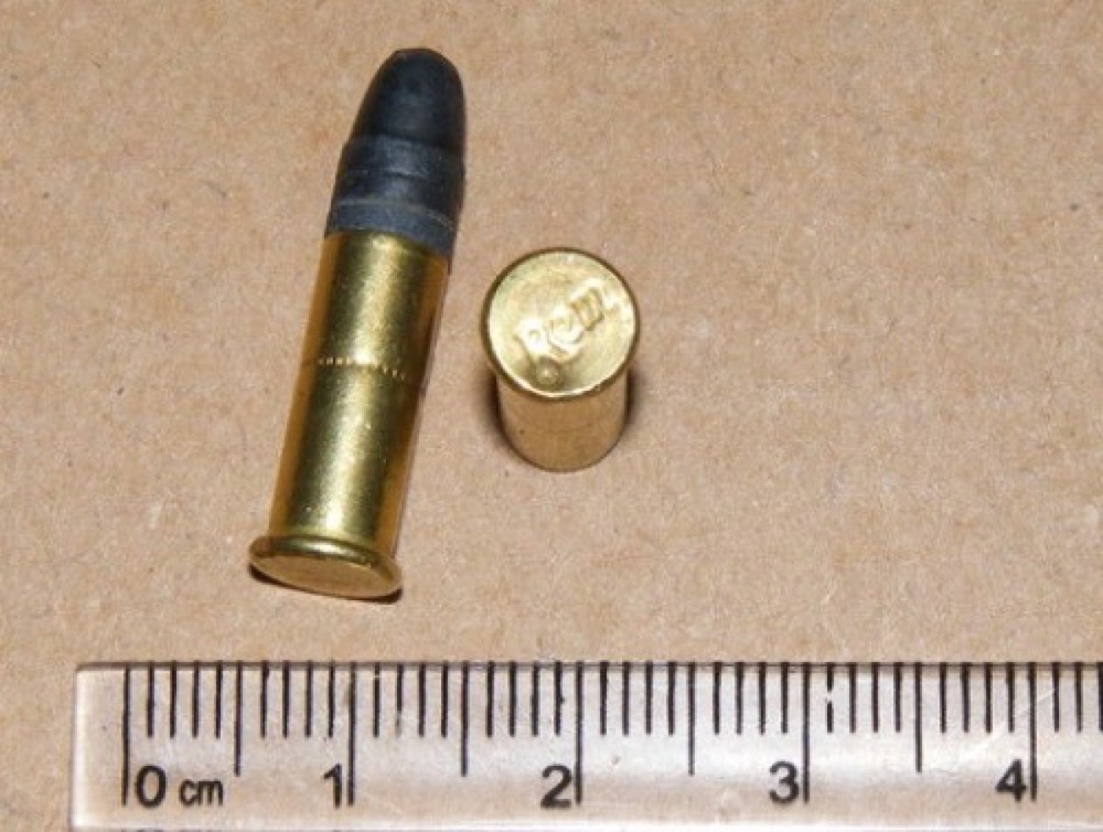 Мелкокалиберный патрон калибра 5,6 мм. Фото с сайта kp.ru