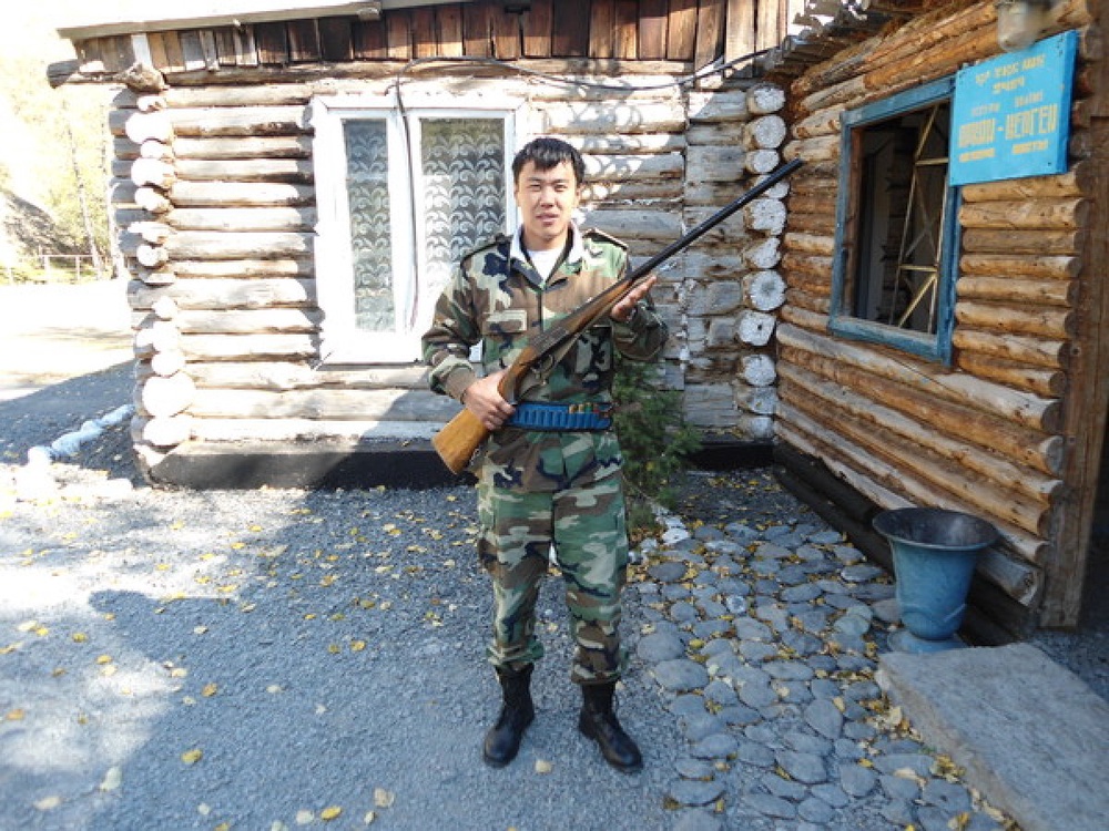 Cтарший офицер поста «Арканкерген» капитан Алтынбек Кереев. Фото с сайта bazar.ww.kz