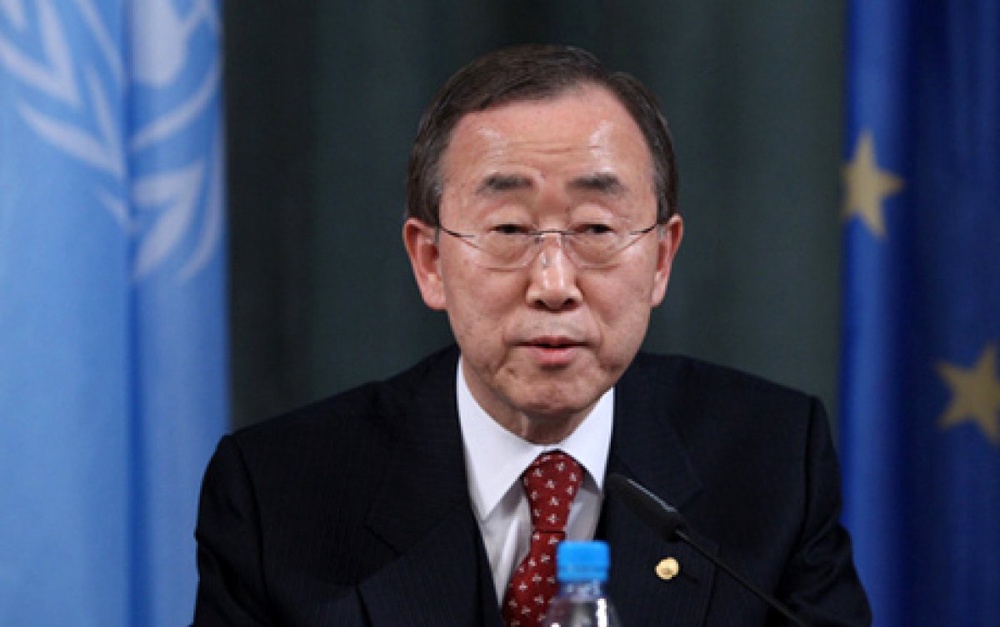 Генсек ООН Пан Ги Мун. Фото РИА Новости