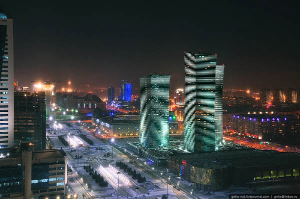 Зимняя Астана. Фото с сайта kit.gov.kz