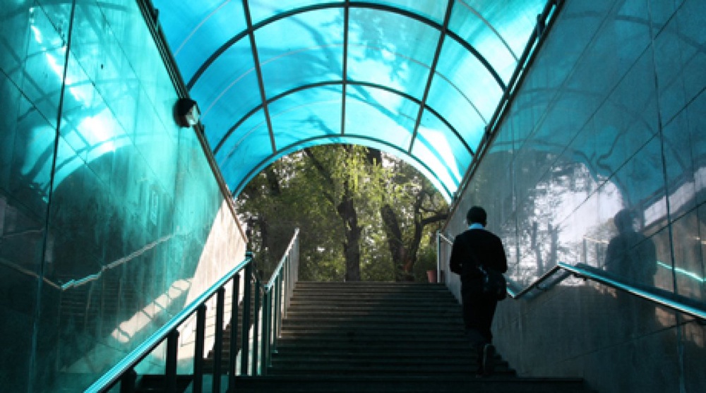 Подземный переход в Алматы. Фото Ярослав Радловский