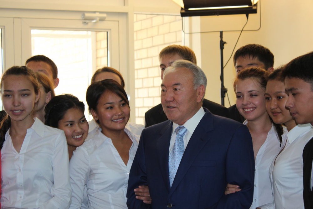 Президент Казахстана рассказал молодежи, как стать успешным. Фото Ренат Ташкинбаев