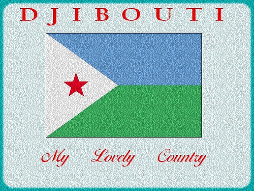 Флаг Джибути. Фото с сайта flickr.com