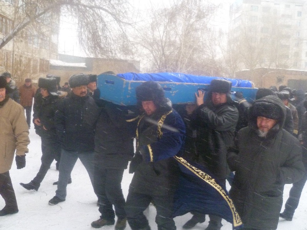 Похороны Нуржана Шокпарова. Фото Tengrinews©