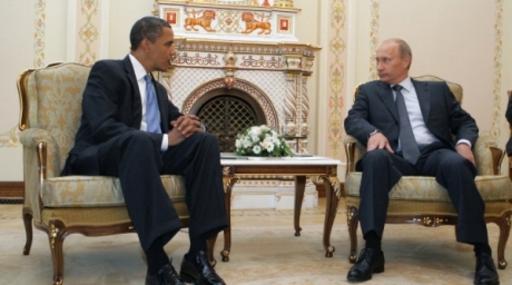 Барак Обама и Владимир Путин. Фото ©РИА Новости