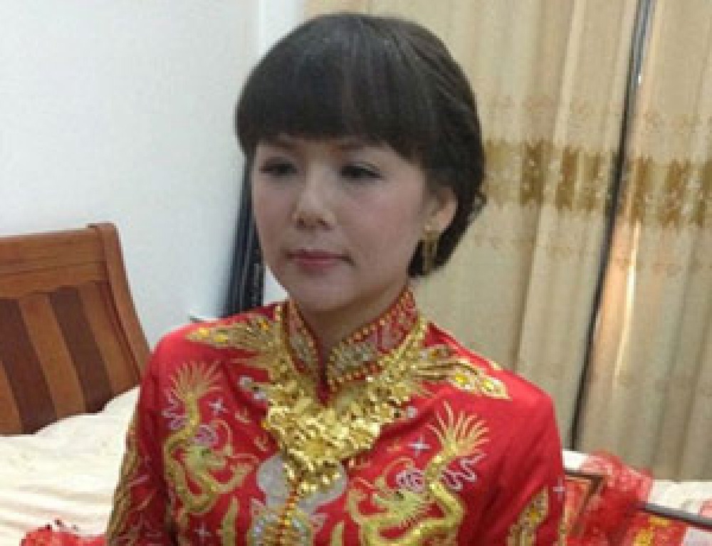Дочь китайского магната в свадебном наряде. Фото с сайта dailymail.co.uk
