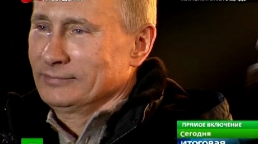 Владимир Путин. Кадр телеканала НТВ