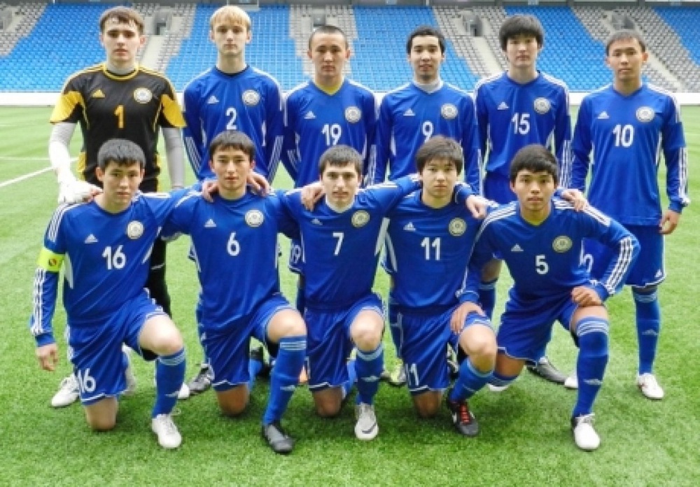 Молодежная сборная Казахстана по футболу. Фото @ Официальный сайт Федерации Футбола Казахстана