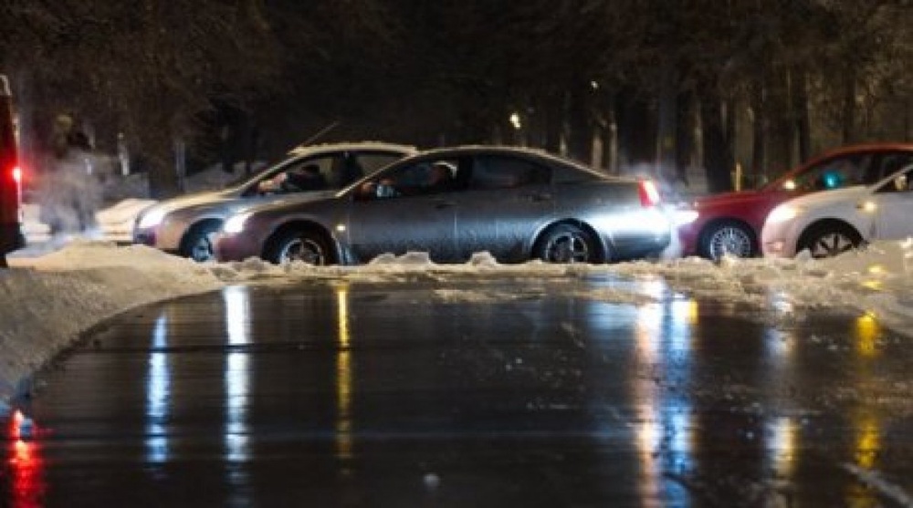 Гололед на дорогах. Фото РИА Новости©