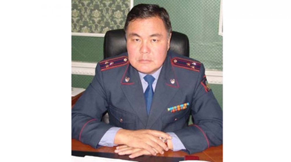 Полковник полиции Жаппаров Мергенбай Баймендинович