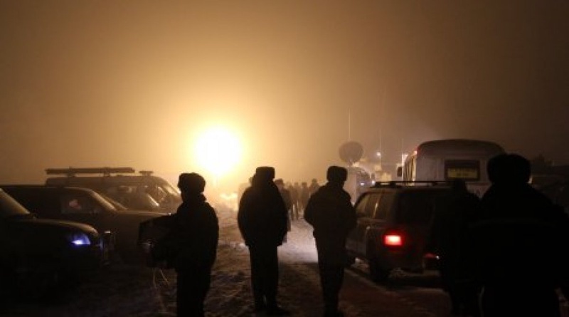  Оперативный штаб ДЧС на месте авиакатастрофы под Алматы. Фото Tengrinews.kz