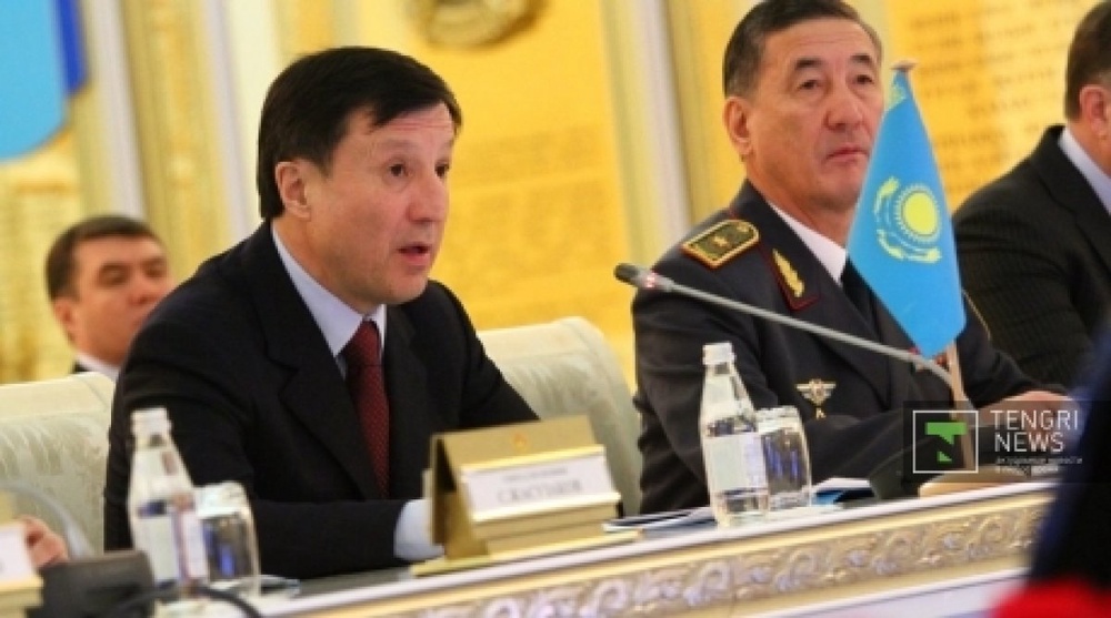 Министр обороны Республики Казахстан Адильбек Джаксыбеков