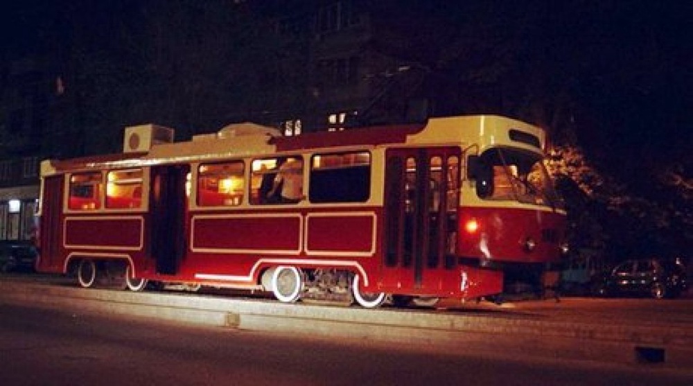  Трамвай-кафе в Алматы. Фото с сайта 1mag.kz