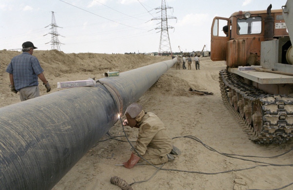 Строительство газопровода. Фото ©РИА Новости