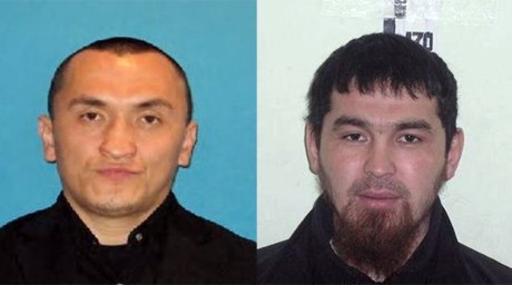 Заурбек Ботабаев и Саян Хайров. Фото МВД Казахстана