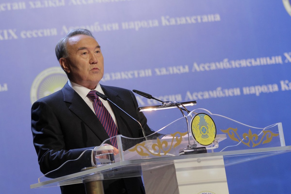Президент Казахстана Нурсултан Назарбаев.  Фото Tengrinews.kz
