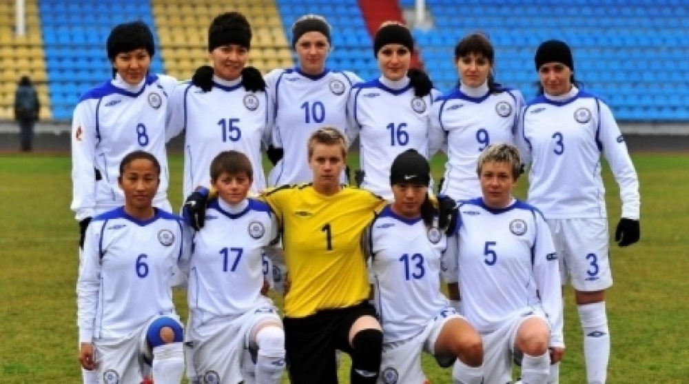 Женская сборная Казахстана по футболу. Фото с сайта Федерации футбола Казахстана