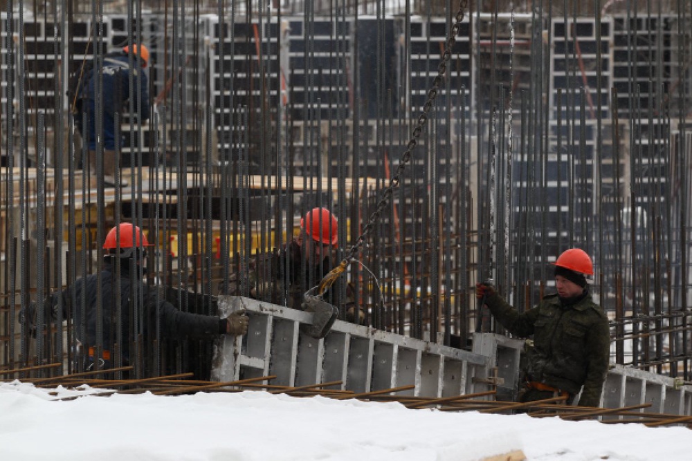 Строительство жилого комплекса. Фото ©РИА Новости