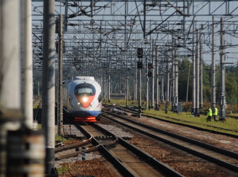 Скоростной поезд "Сапсан". Фото РИА Новости©