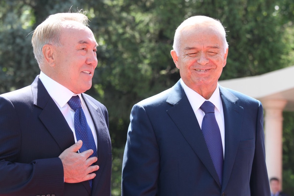 Президент Казахстана Нурсултан Назарбаев и президент Узбекистана Ислам Каримов. Фото ©Данияр Бозов