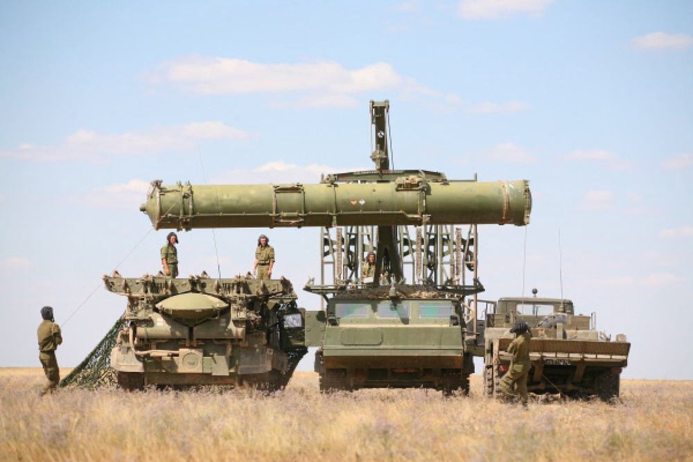 На тактических учениях войск ПВО на полигоне Капустин Яр. Фото ©РИА Новости