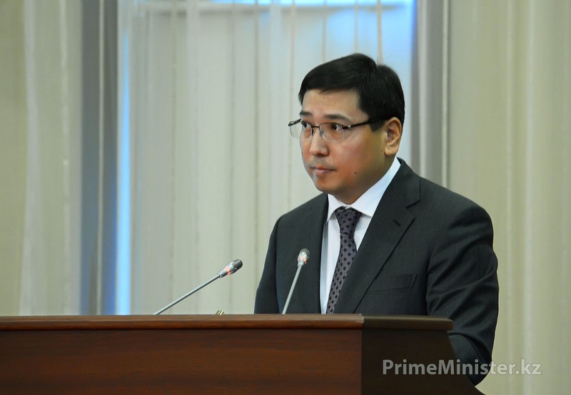 Министр экономики и бюджетного планирования Ерболат Досаев. Фото ©primeminister.kz
