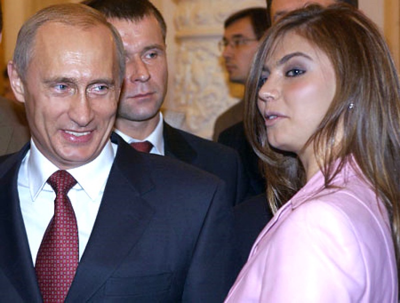 Алина Кабаева и Владимир Путин. Фото с сайта for-ua.com