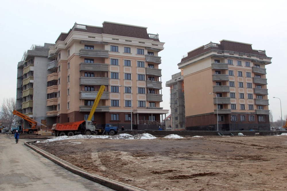 Жилой комплекс в Алматы. Фото ©tengrinews.kz