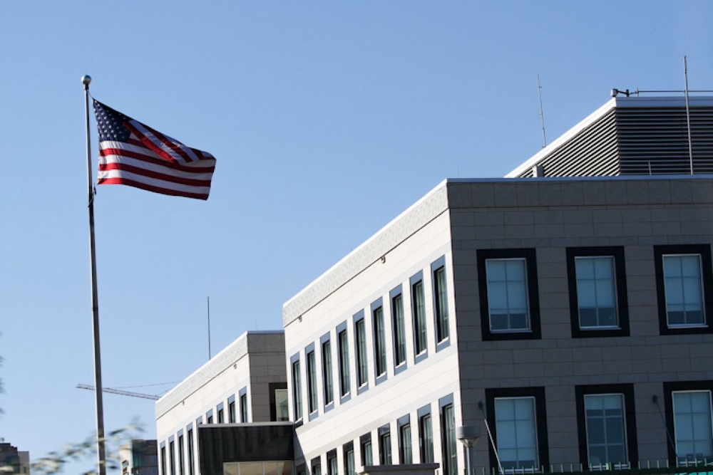 Посольство США в Астане. Фото Tengrinews.kz