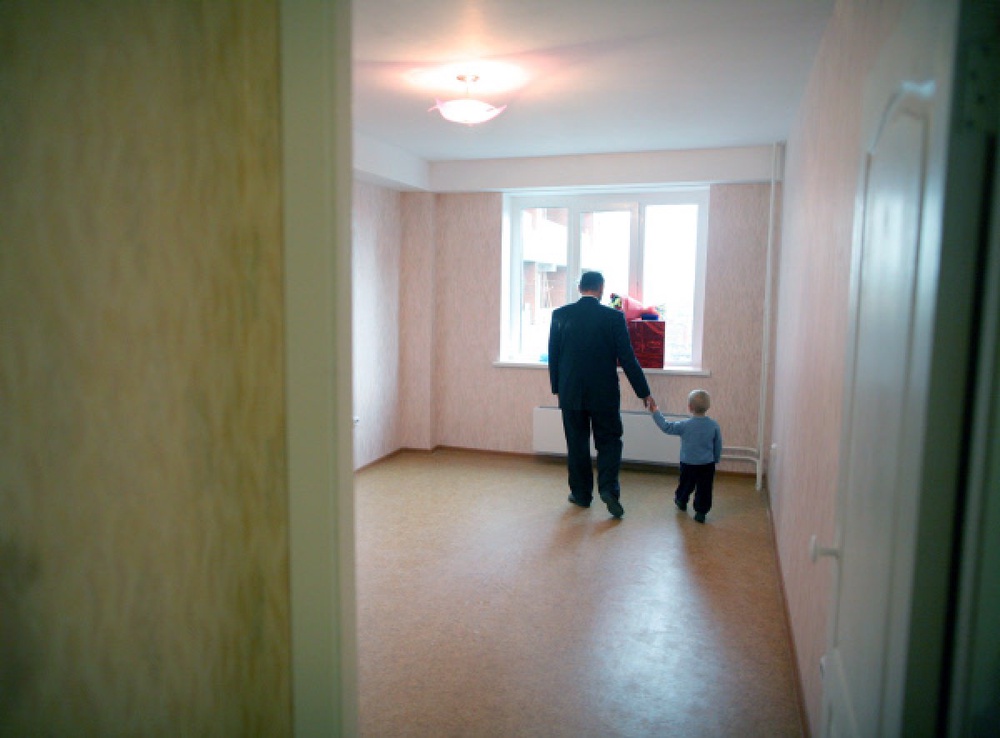 В новой квартире. Фото ©РИА Новости