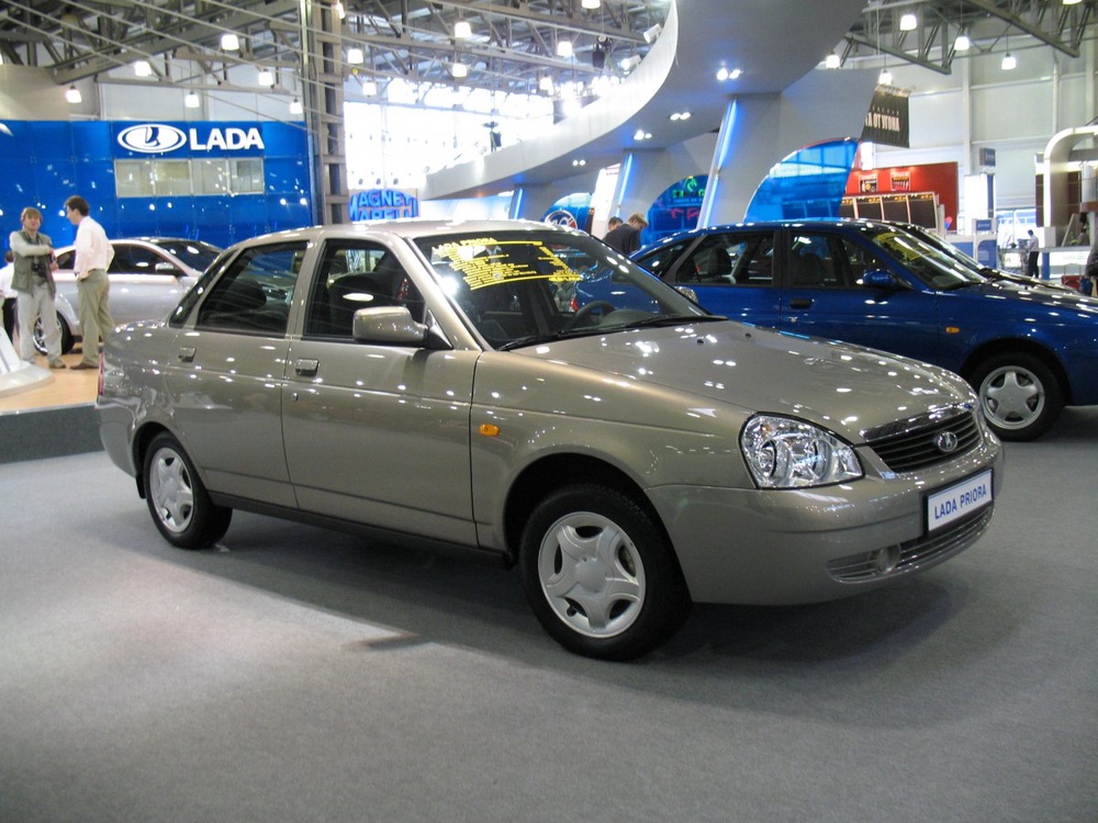 Автомобиль Lada Priora. Фото с сайта avtovaz-lada.ru