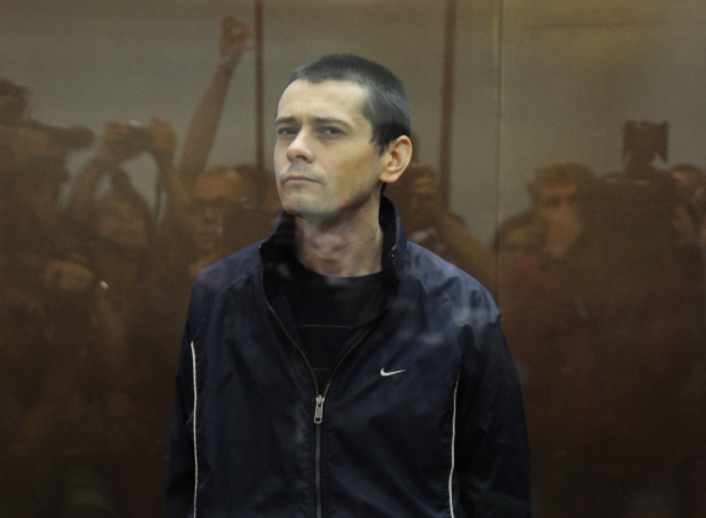 Сергей Помазун в Белгородском областном суде во время оглашения приговора. Фото ©РИА Новости