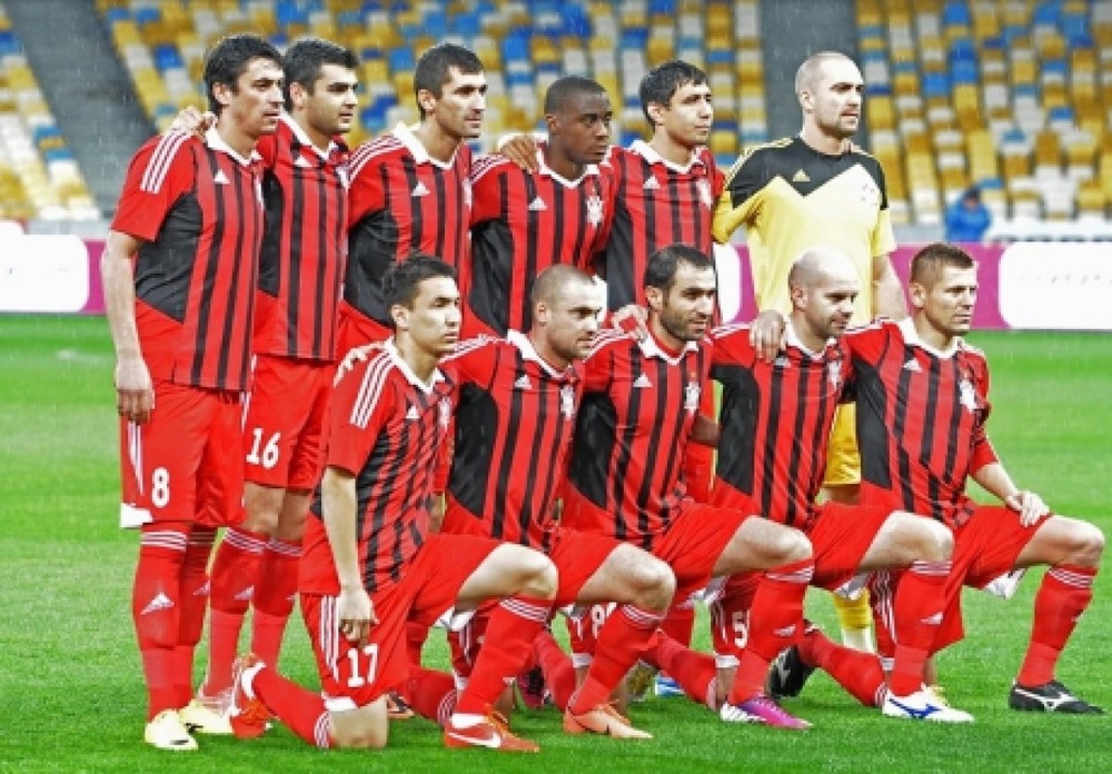 Команда "Актобе". Фото с сайта dynamo.kiev.ua/Николай Плужник