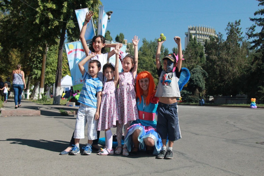 Первый День семьи отметили в Алматы.
Фото ©Владимир Прокопенко