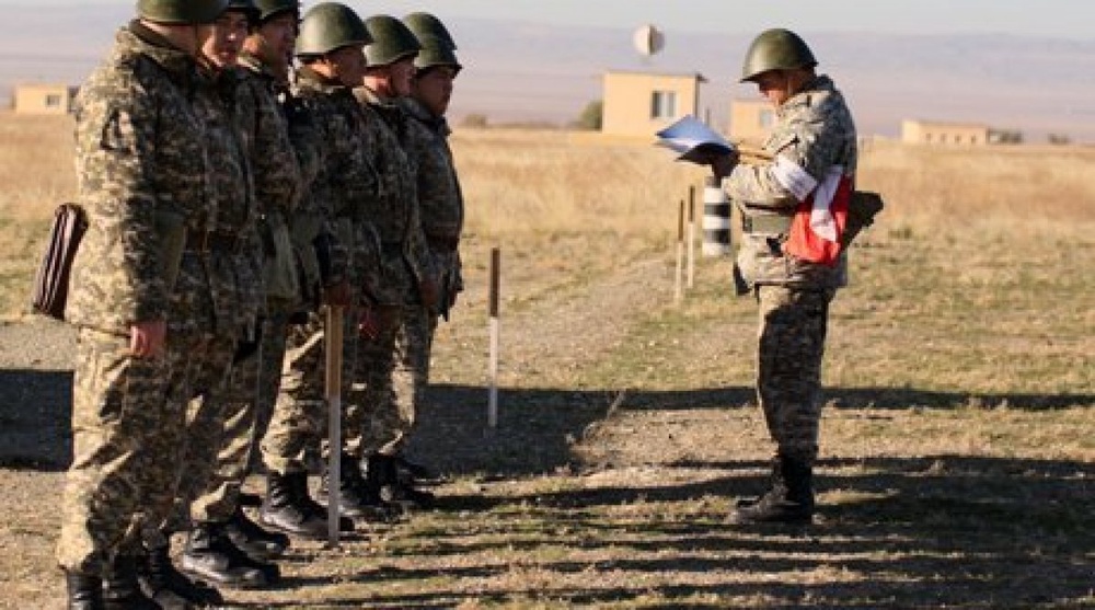 Военнослужащие армии Казахстана. Фото ©Ярослав Радловский