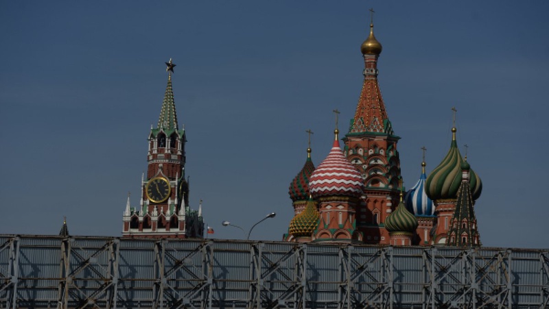 Башня Кремля и Храм Василия Блаженного на Красной площади. Фото ©РИА Новости