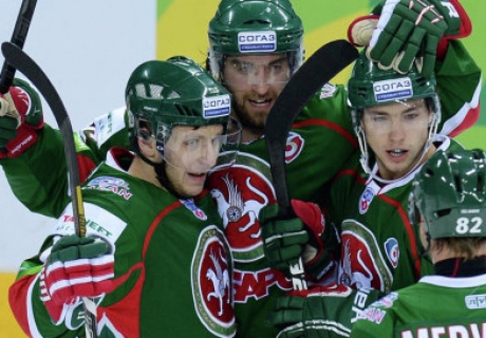 Хоккеисты "Ак Барса". Фото РИА Новости©