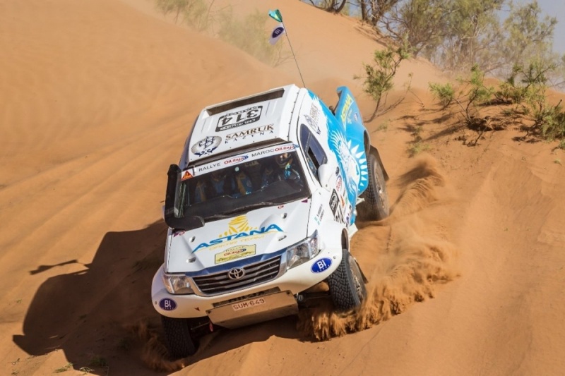 Внедорожник команды Astana Dakar. Фото предоставлено пресс-службой команды
