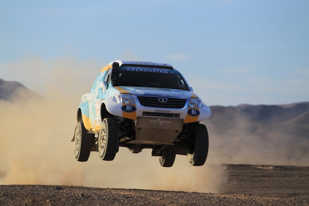 Команда Astana Dakar на ралли "Марокко". Фото ©ПС Astana Dakar