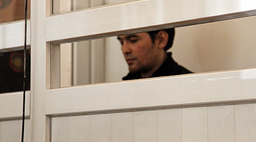 Саян Хайров в зале суда. Фото ©Роза Есенкулова