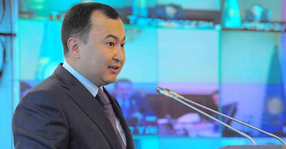 Председатель правления  АО "Казахстанская ипотечная компания" Азамат Ибадуллаев. ©primeminister.kz