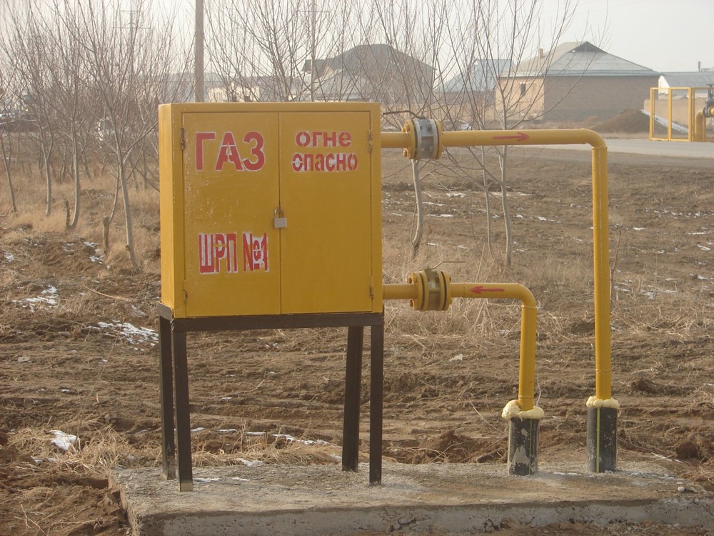 В домах жителей Туркестана теперь есть газ