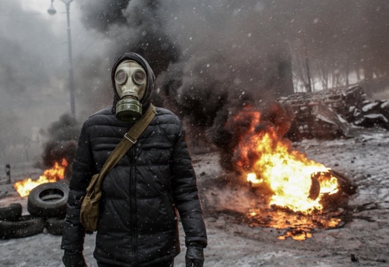 Ситуация в Киеве 22 января 2014 года. Фото ©РИА Новости, Андрей Стенин