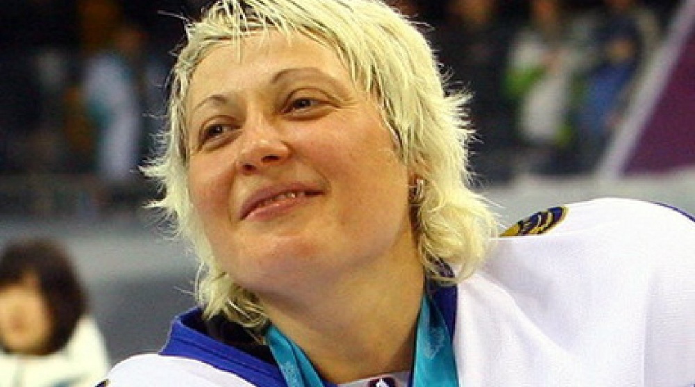 Ветеран женской сборной Казахстана по хоккею Мария Федоренко. ©ИЦ ВКО