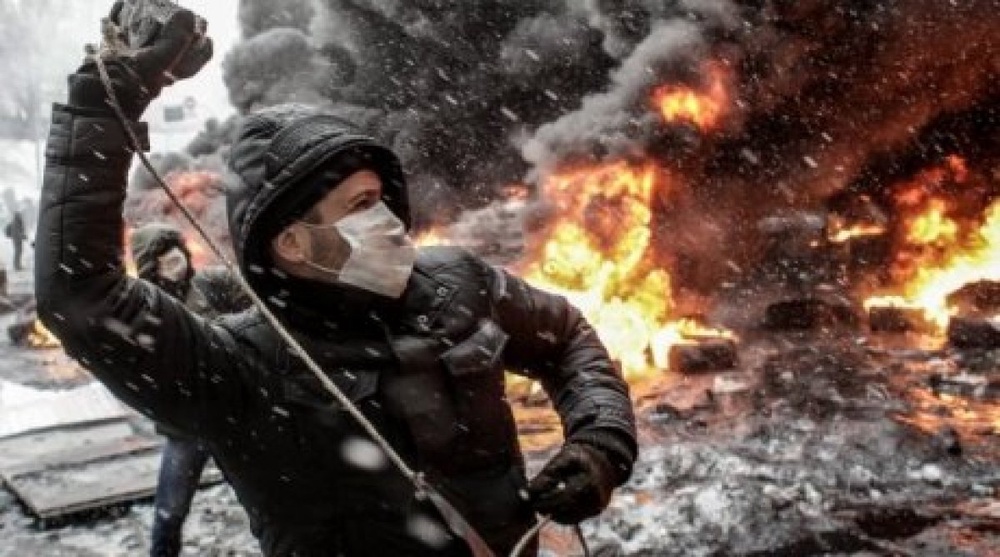 Беспорядки в Киеве. Фото ©РИА Новости