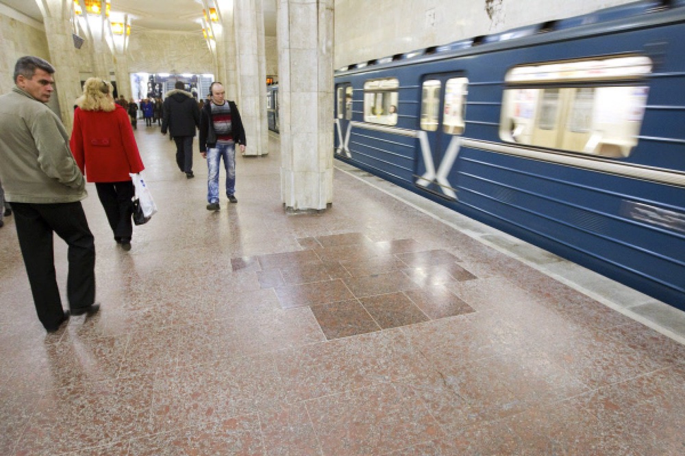 Станция метро "Октябрьская" в Минске. Фото ©РИА Новости