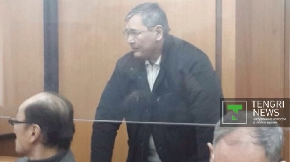 Абдыразак Ильясов в зале суда. ©Роза Есенкулова