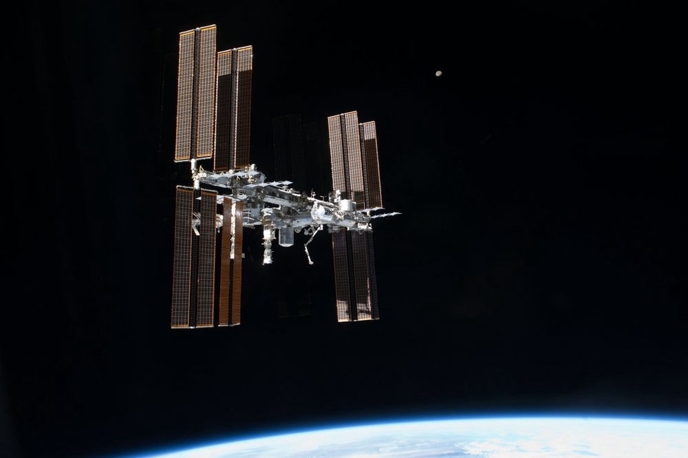 Международная космическая станция. Фото NASA