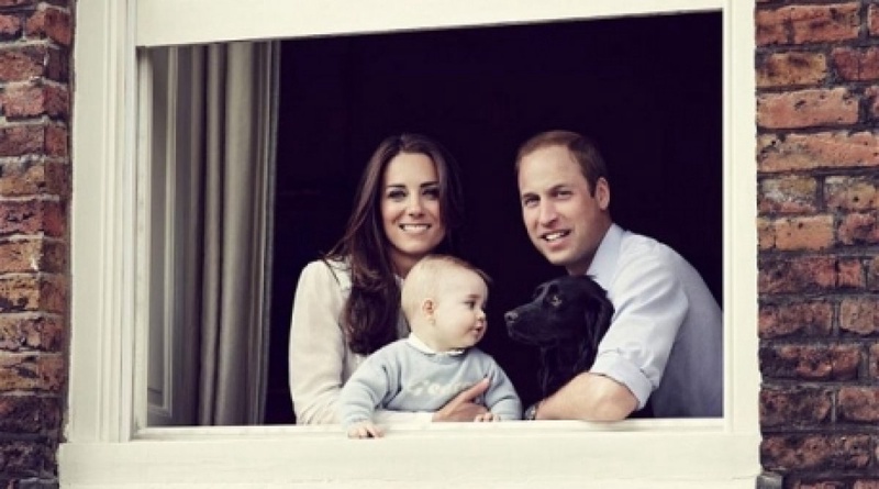 Принц Уильям и герцогиня Кэтрин с сыном Джорджем Александром Луи. Фото: Jason Bell/ Camera Press