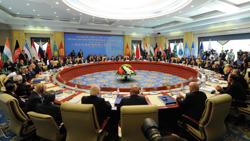 На IX встрече секретарей Совбезов ШОС в Душанбе. ©РИА Новости